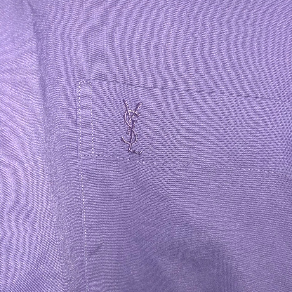 Vintage YSL short sleeve button down.